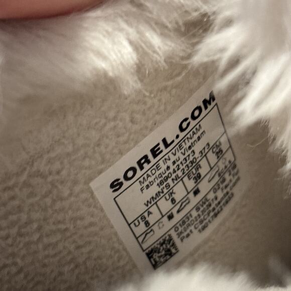 Sorel TIVOLI HIGH II Gray Tag Suede Winter Boots NL2330-373 Womens Size 8 GUC - Picture 5 of 7